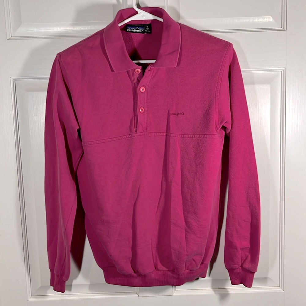 Vintage Patagonia Sweatshirt Pullover Sweater Unisex S Women’s M Barbie Pink